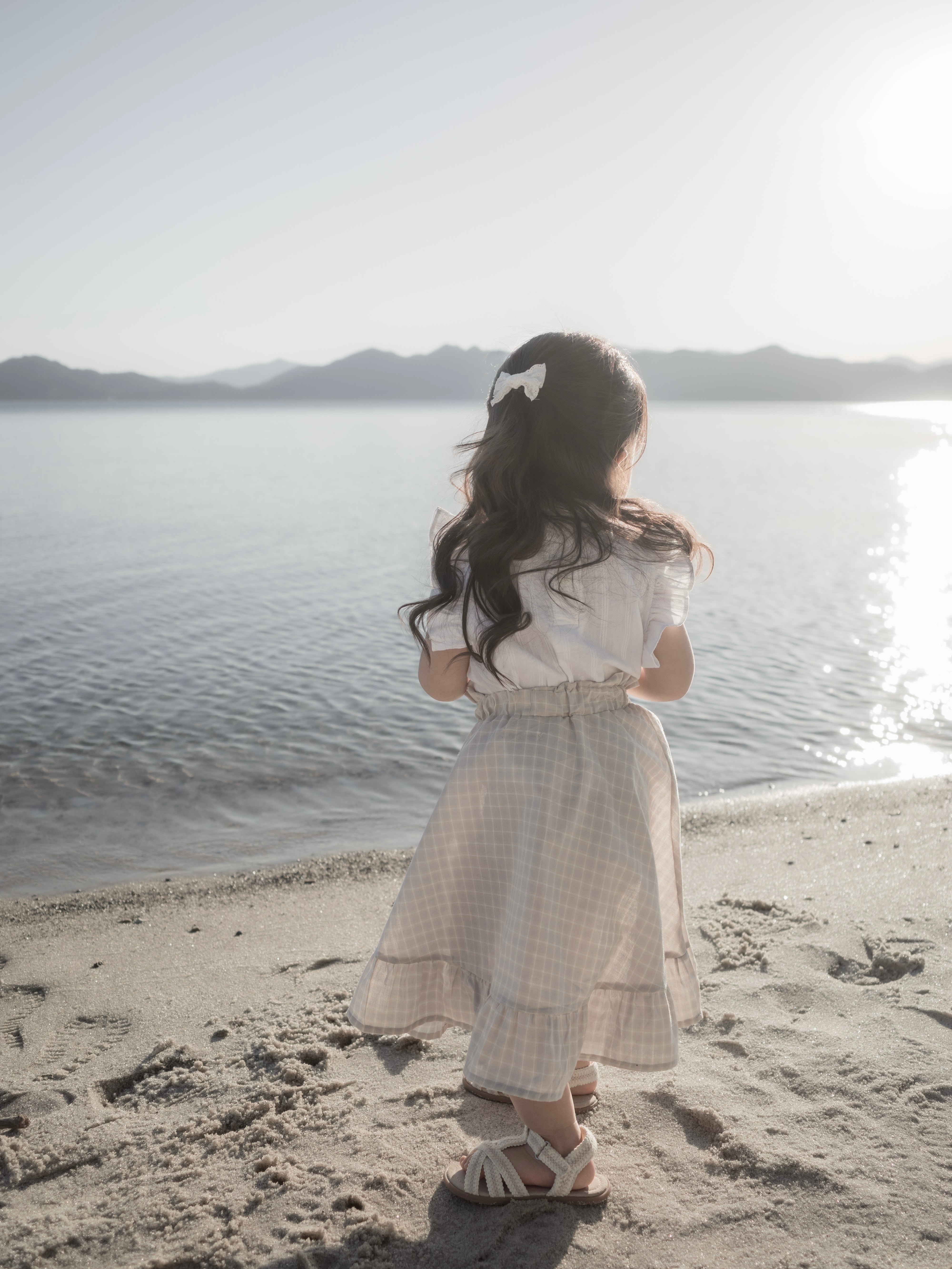 Seashell long skirt