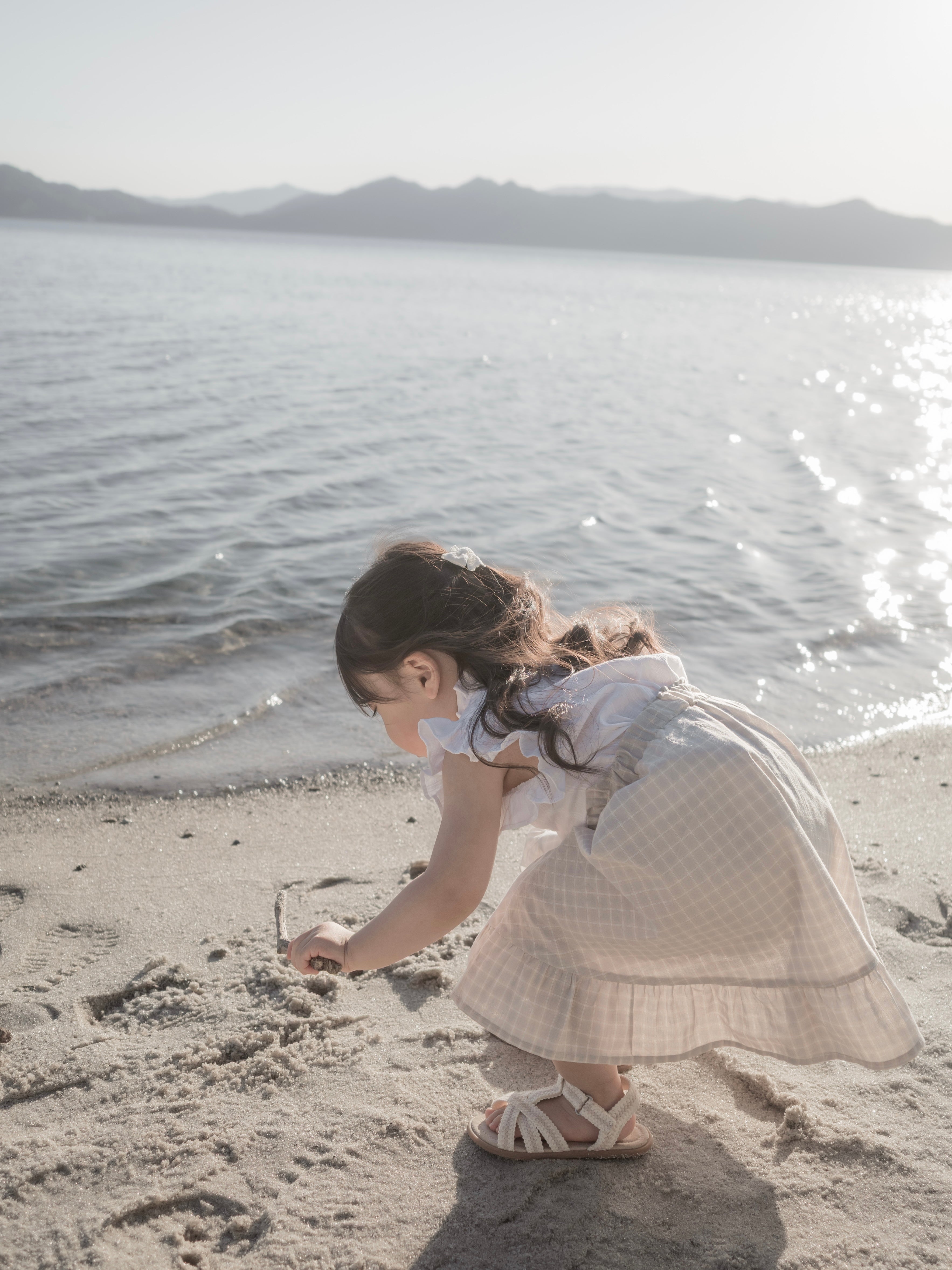 Seashell long skirt
