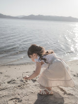 Seashell long skirt