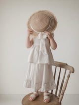 Seashell long skirt