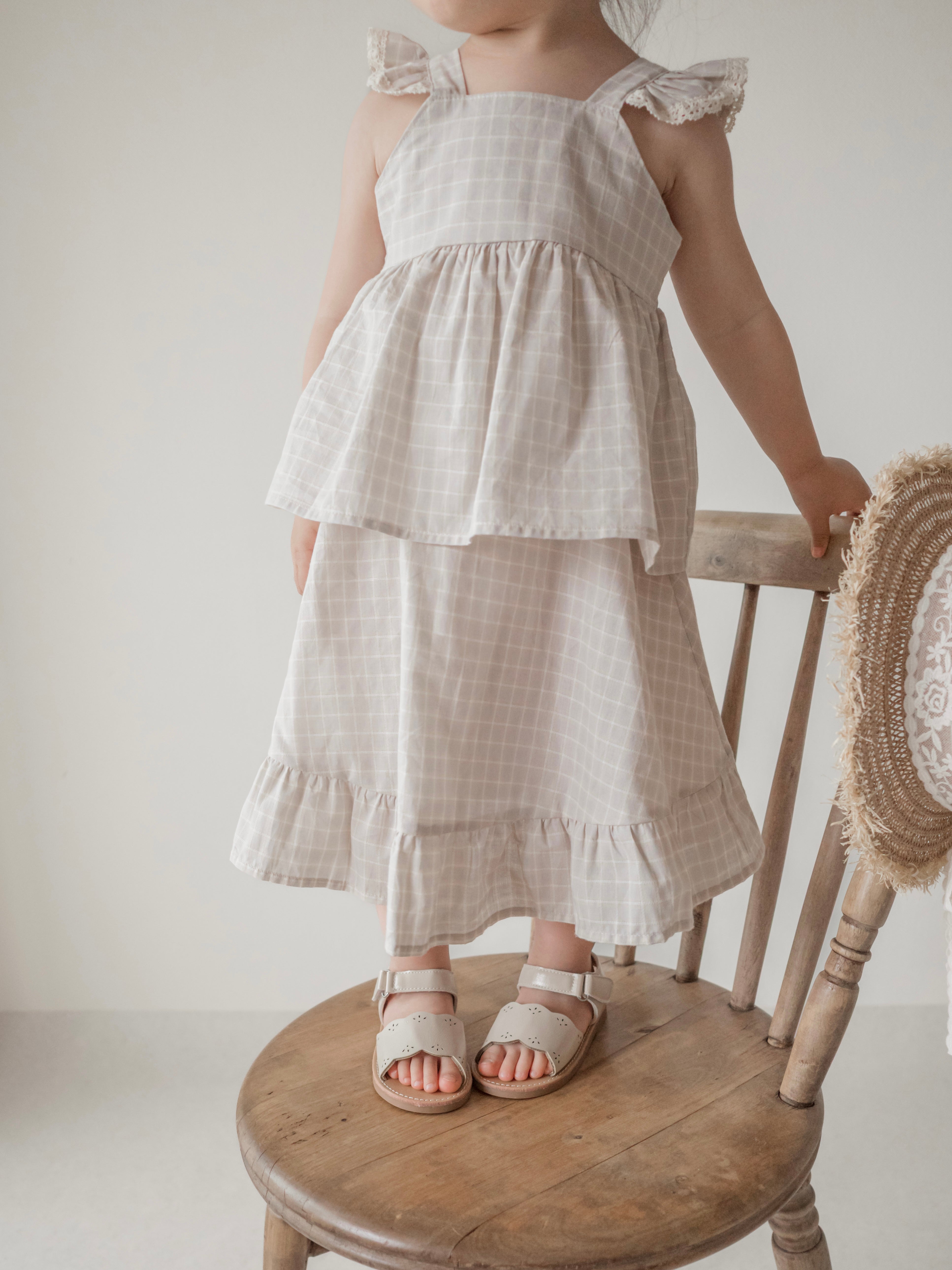 Seashell long skirt
