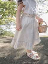 Seashell long skirt