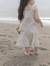 Seashell frill blouse