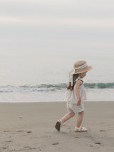 Seashell frill blouse