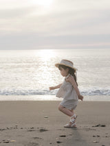 Seashell frill blouse