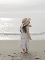 Seashell frill blouse