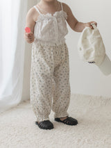 Yoghourt flower pants