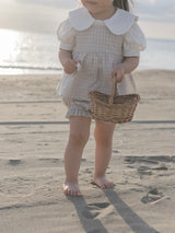 Seashell frill blouse