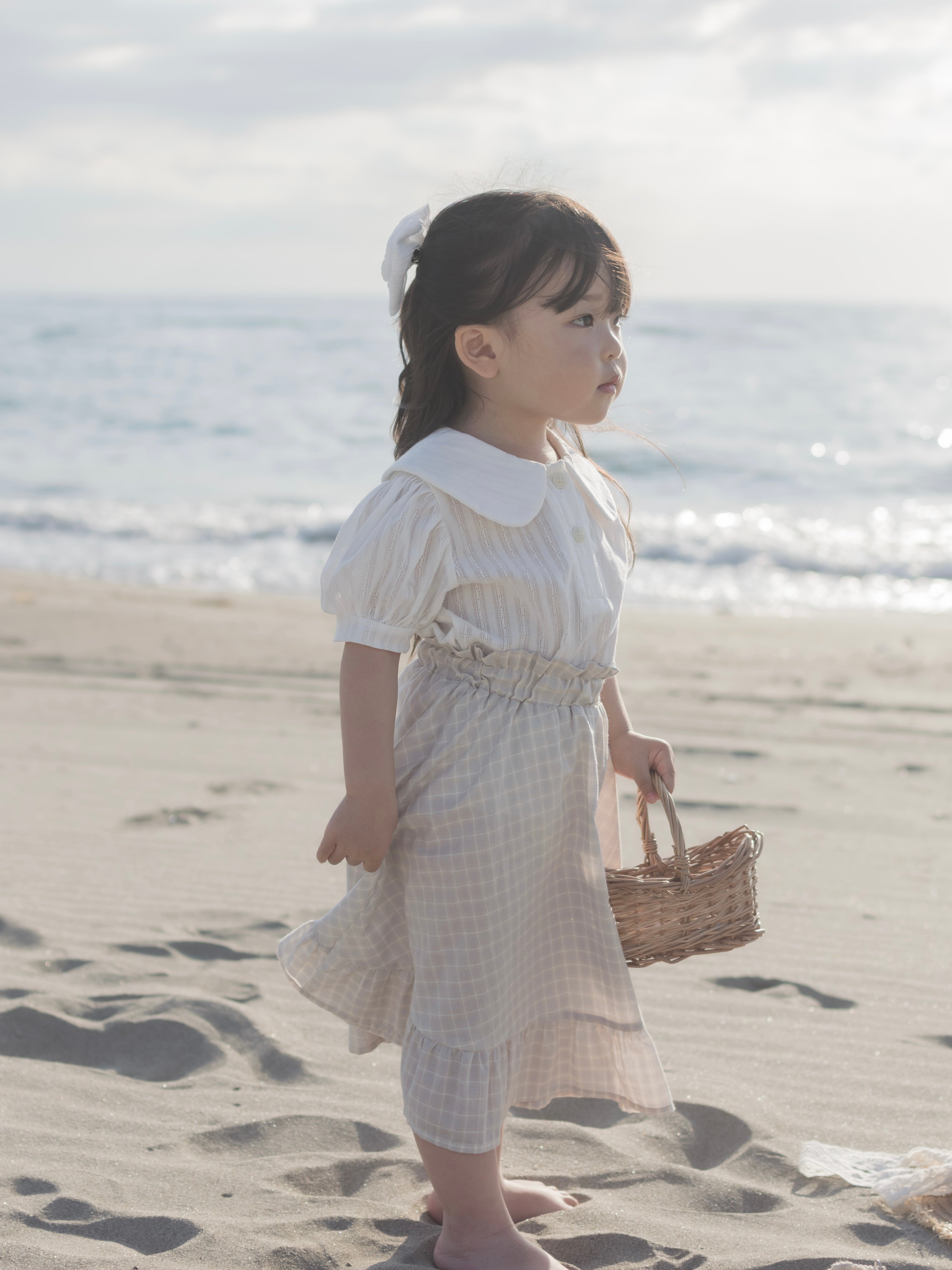 Seashell collar blouse