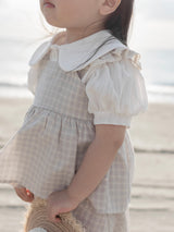 Seashell frill blouse