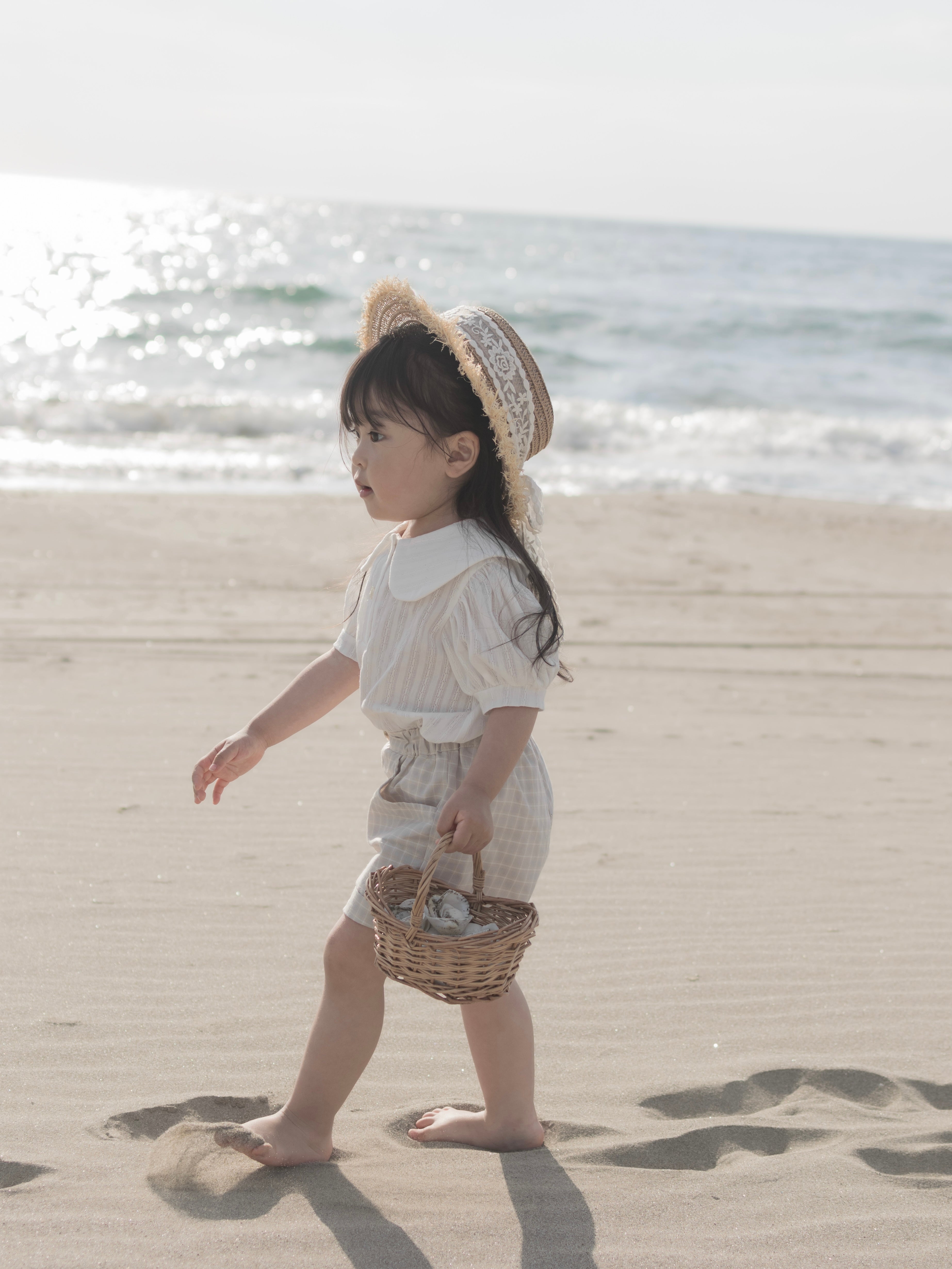 Seashell collar blouse