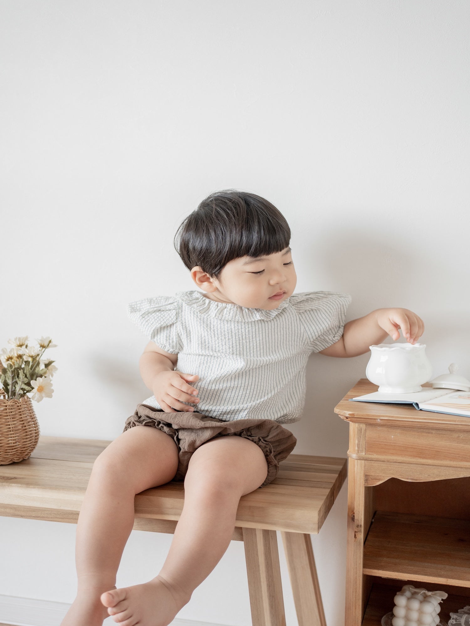 *Noeul.made* Muffin frill bloomer
