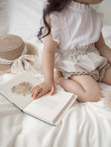 *Noeul.made* Muffin frill blouse