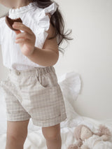 *Noeul.made* Muffin frill blouse