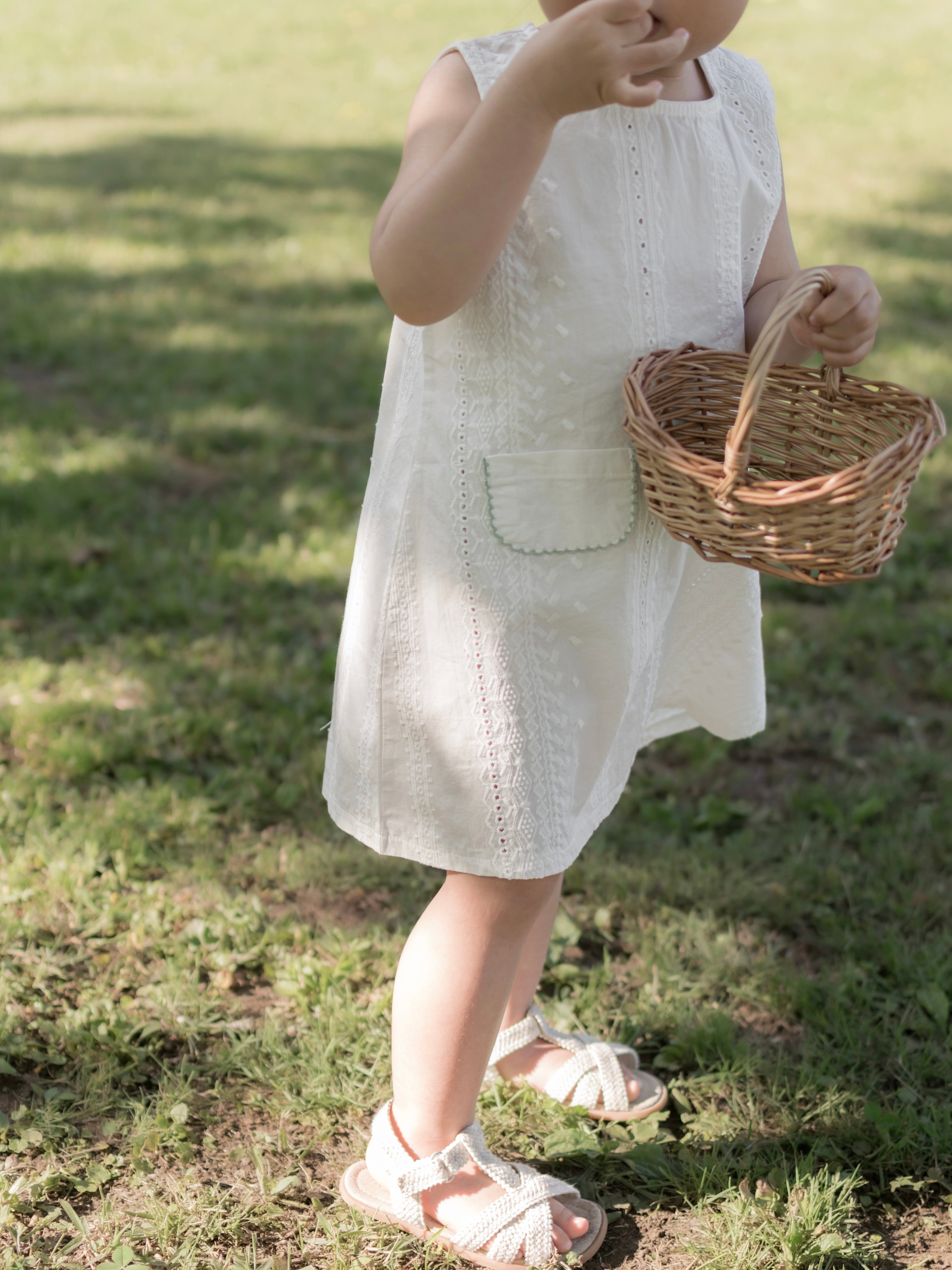 Lace pocket one-piece