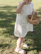 Lace pocket one-piece