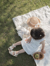 Lace pocket one-piece