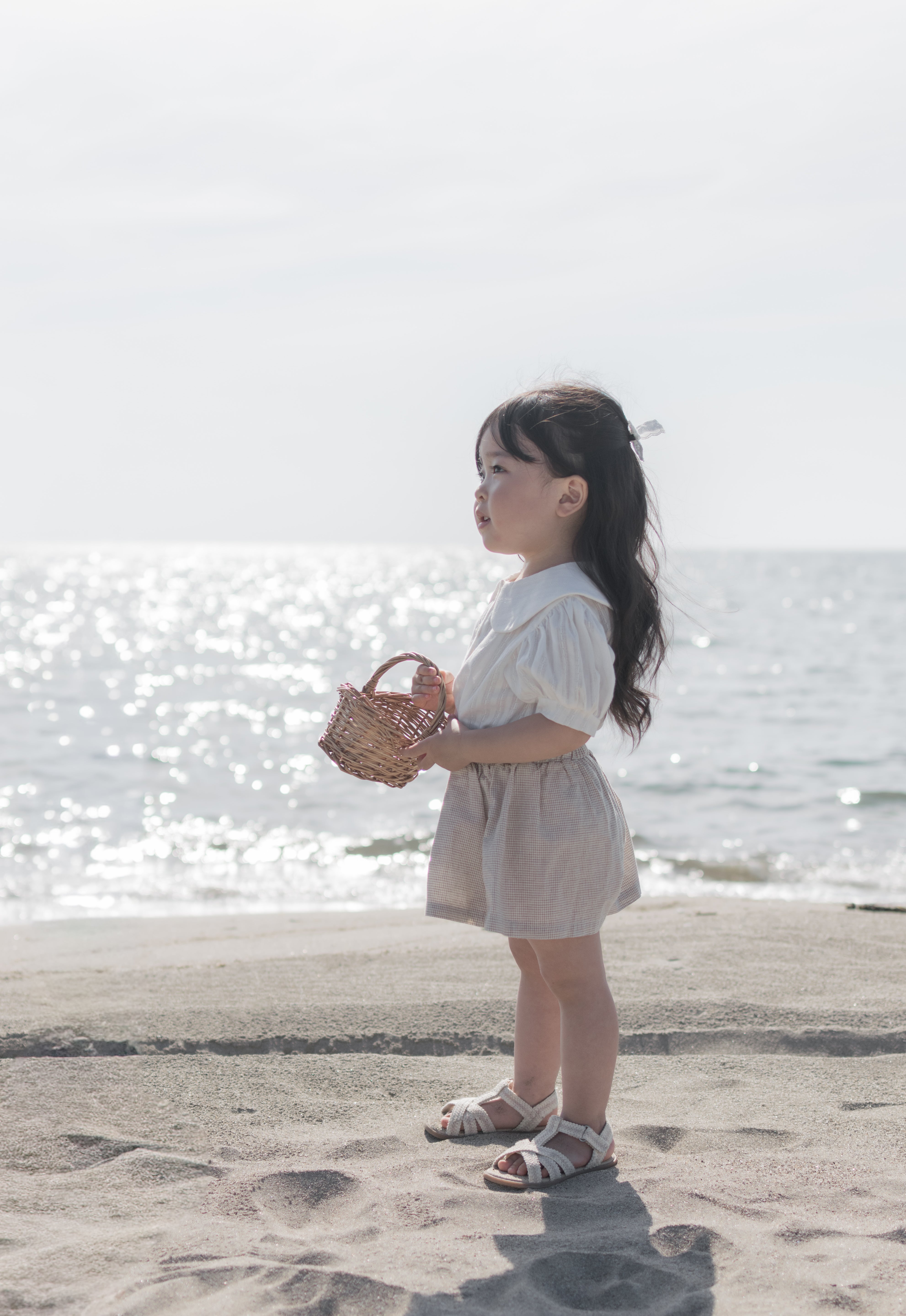 Seashell collar blouse