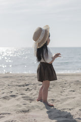 Seashell collar blouse