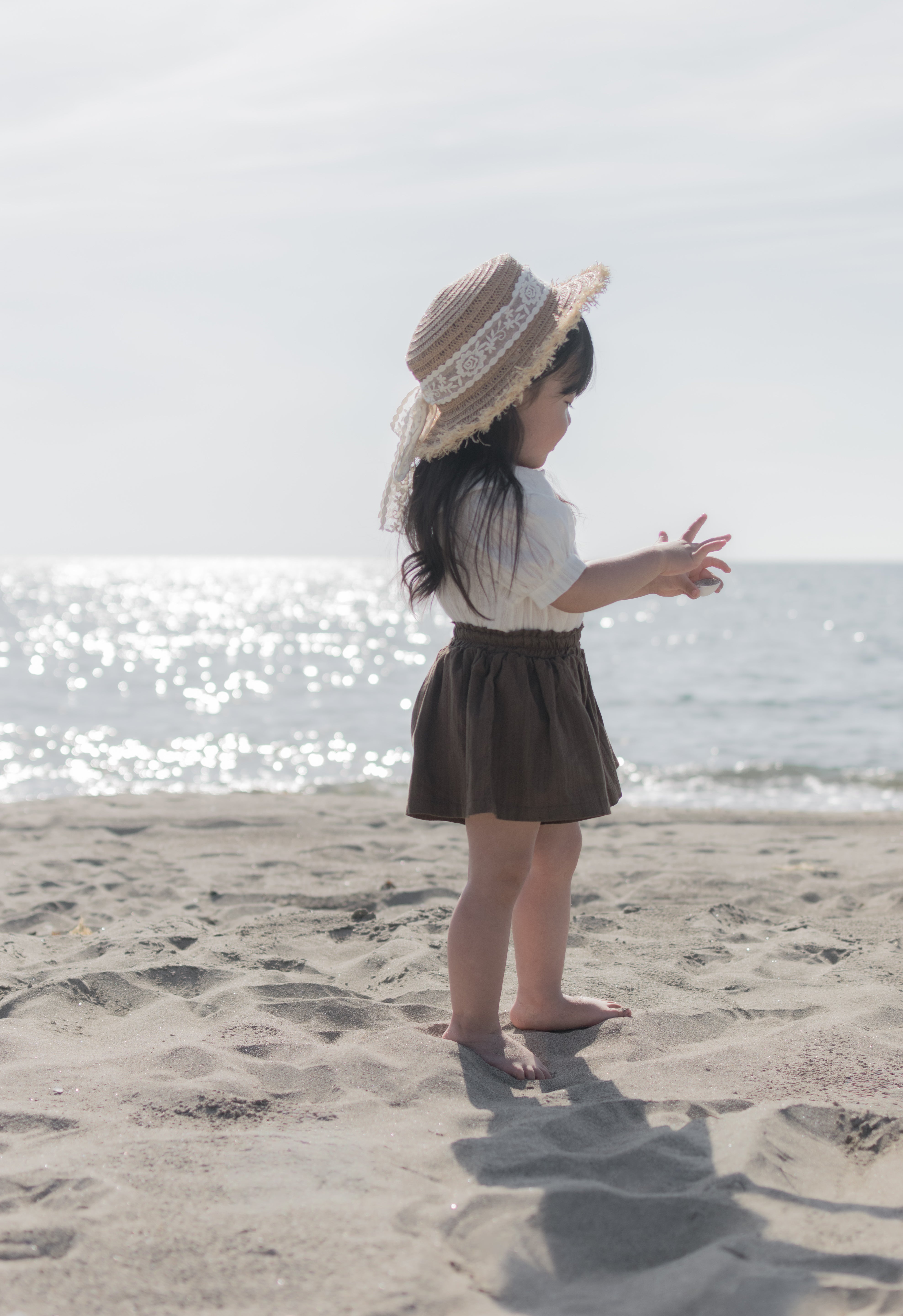 Seashell collar blouse