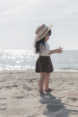 Seashell collar blouse