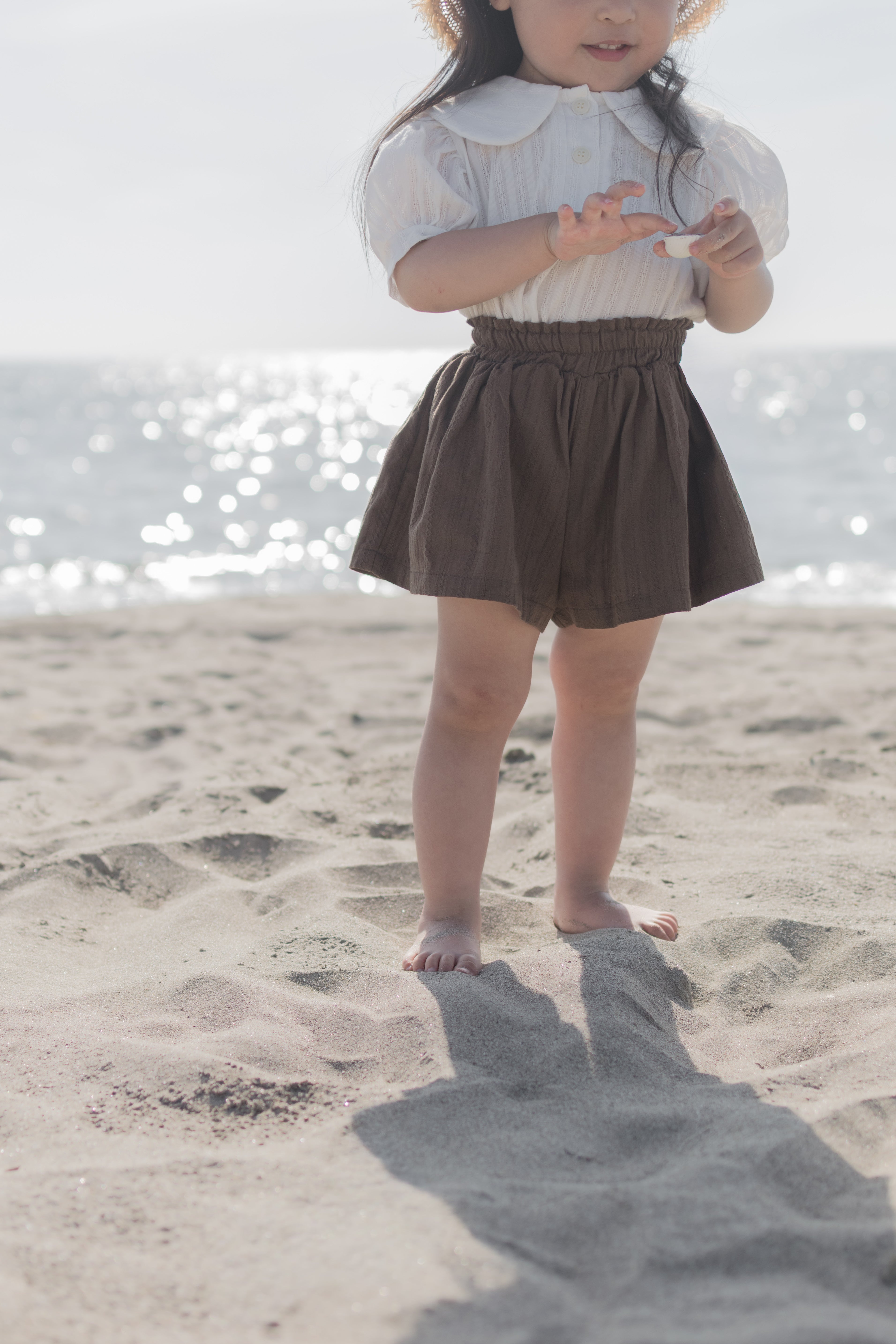 Seashell collar blouse