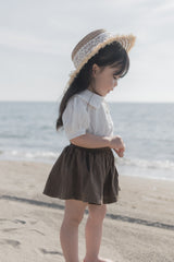 Seashell collar blouse