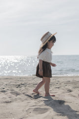 Seashell collar blouse
