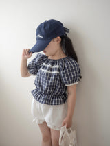 Vivi lace puff blouse
