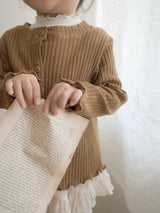 Ribbed Cardigan