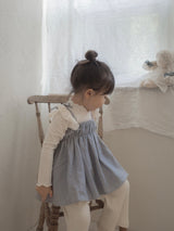 Ribbed Frill Tee