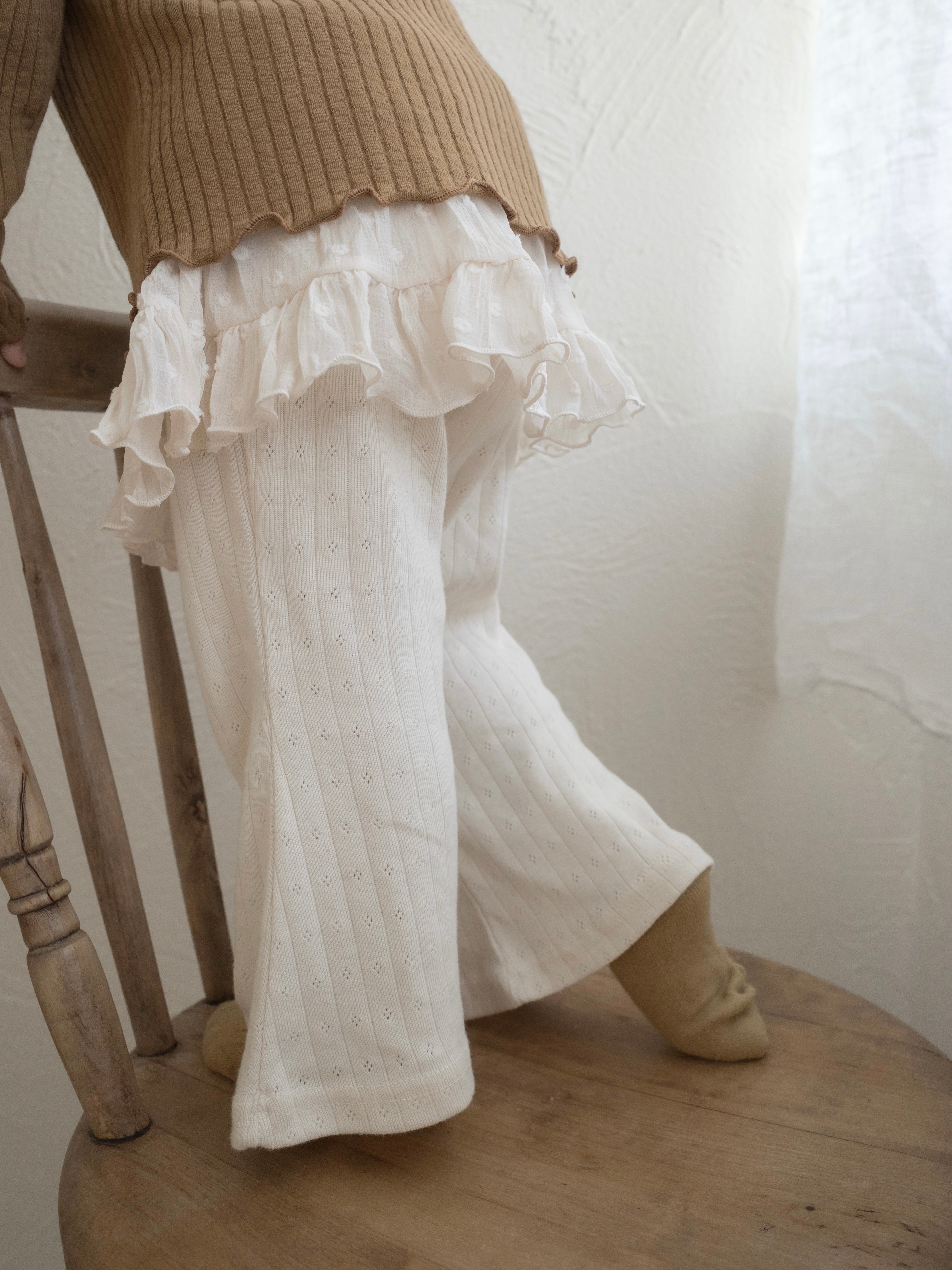 Chiffon Skirt Pants