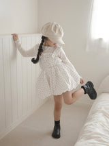 Picnic corduroy one-piece