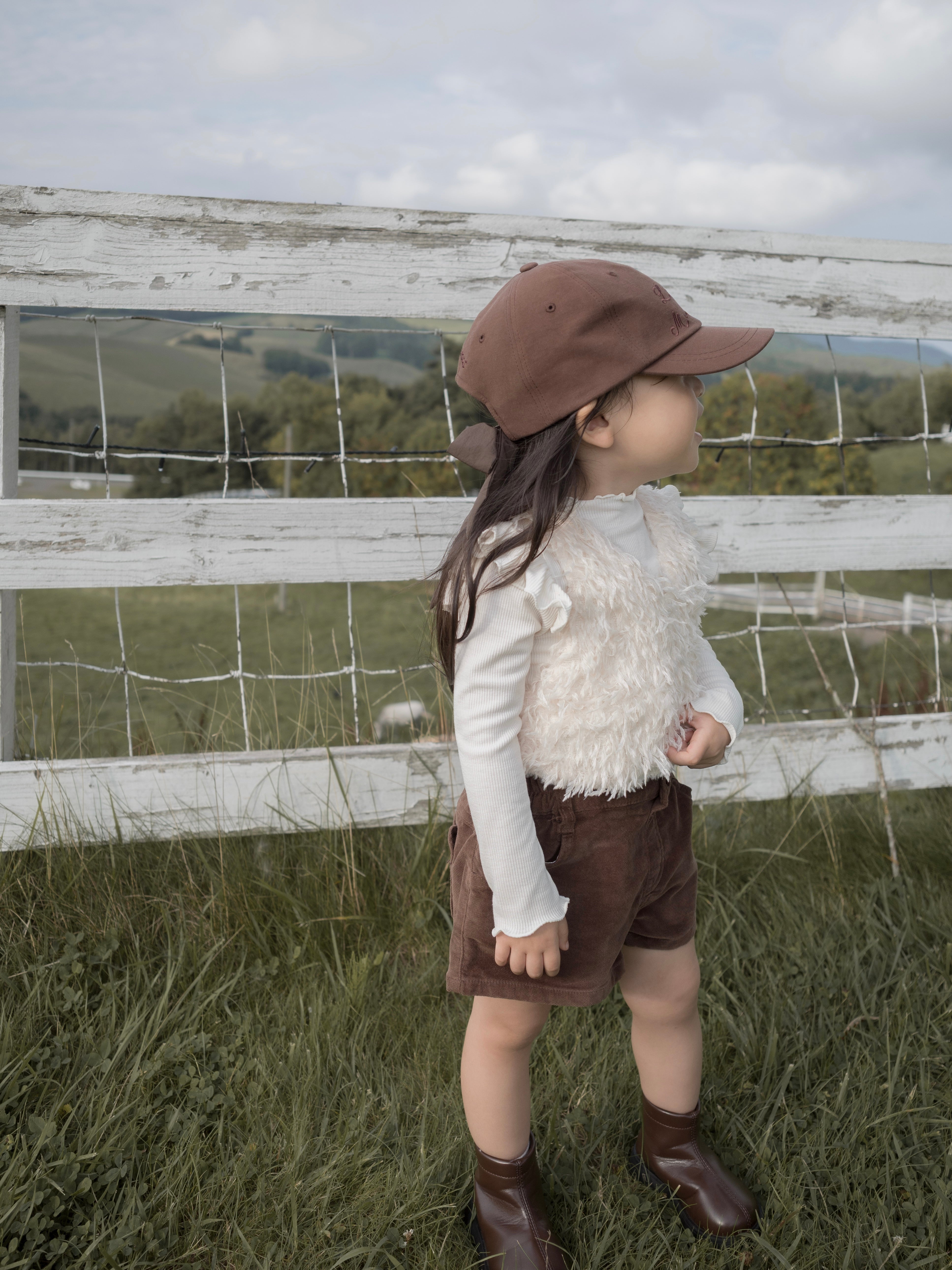*Noeul.made* Chaton fluffy vest (baby & kids)