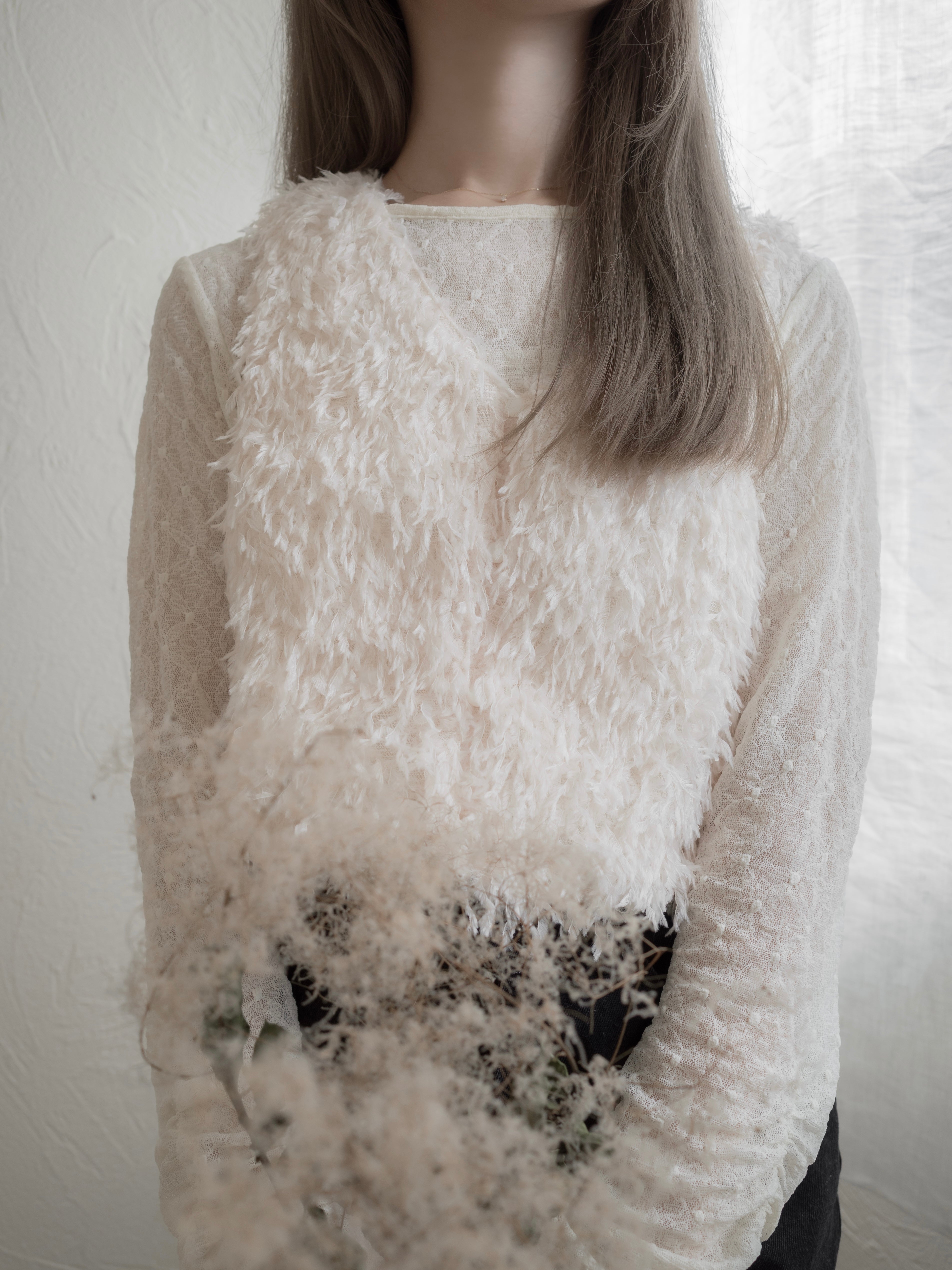 *Noeul.made* Chaton fluffy vest (mom)
