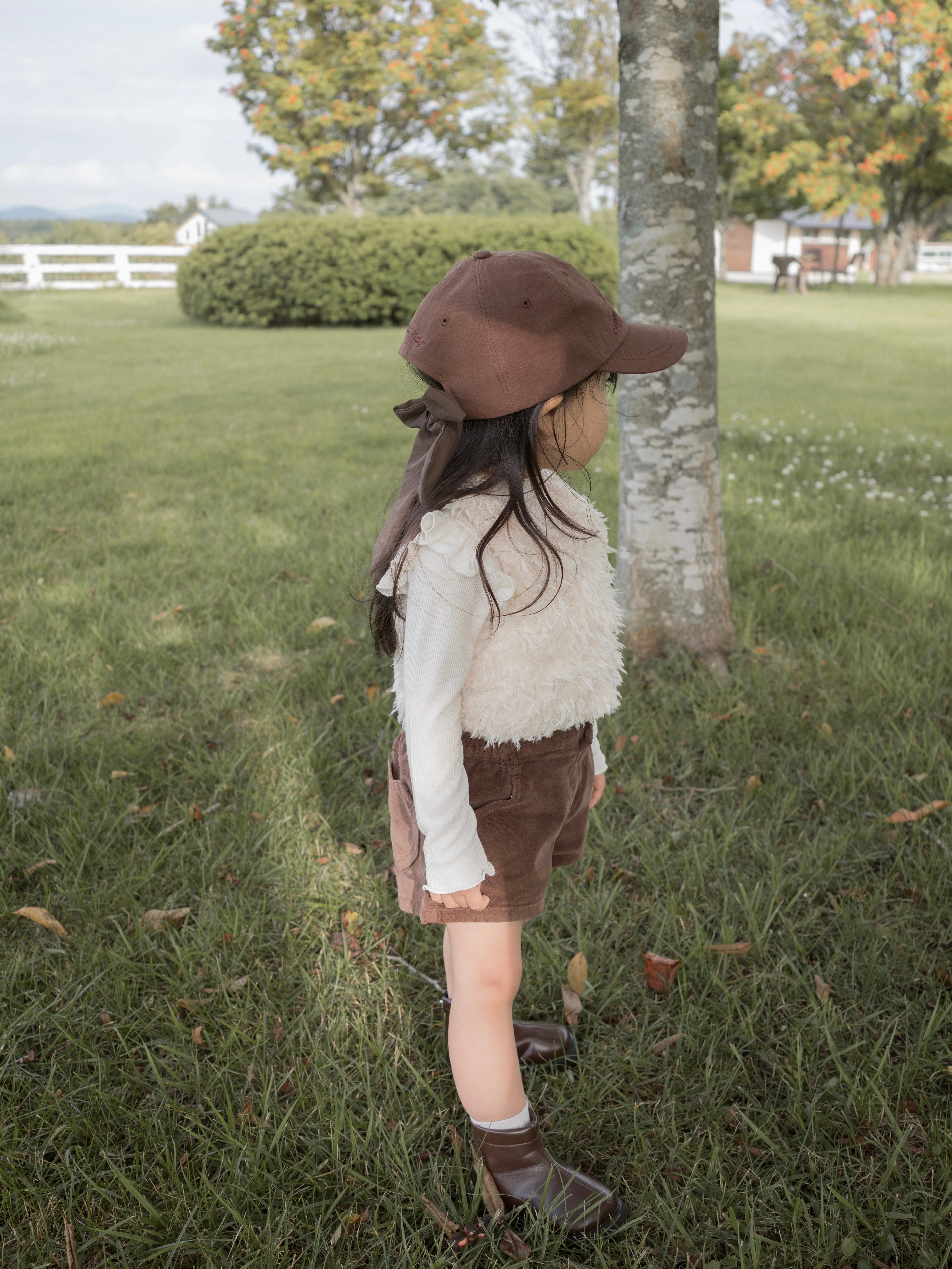 *Noeul.made* Chaton fluffy vest (baby & kids)