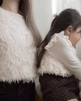 *Noeul.made* Chaton fluffy vest (baby & kids)