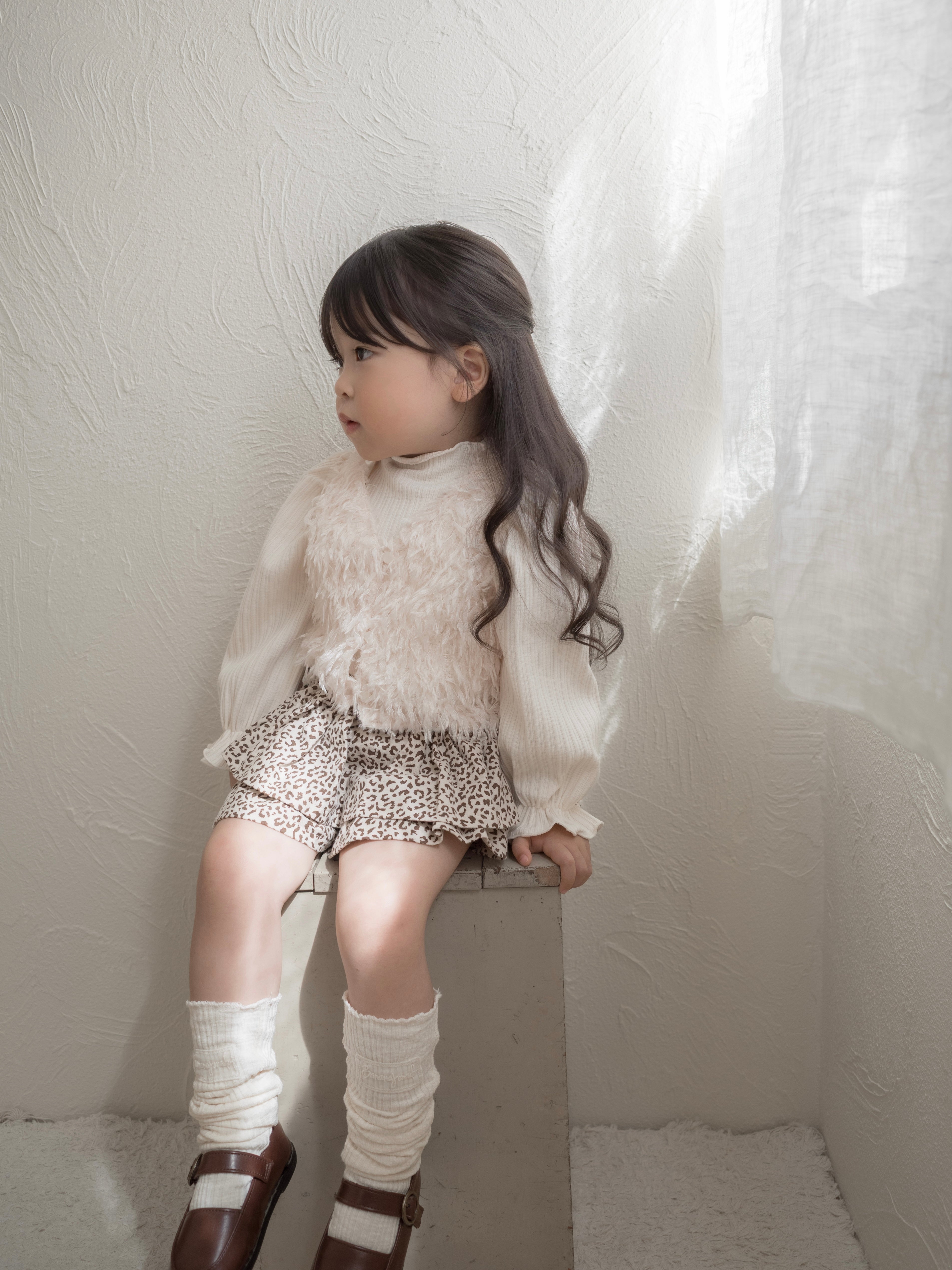 *Noeul.made* Chaton fluffy vest (baby & kids)