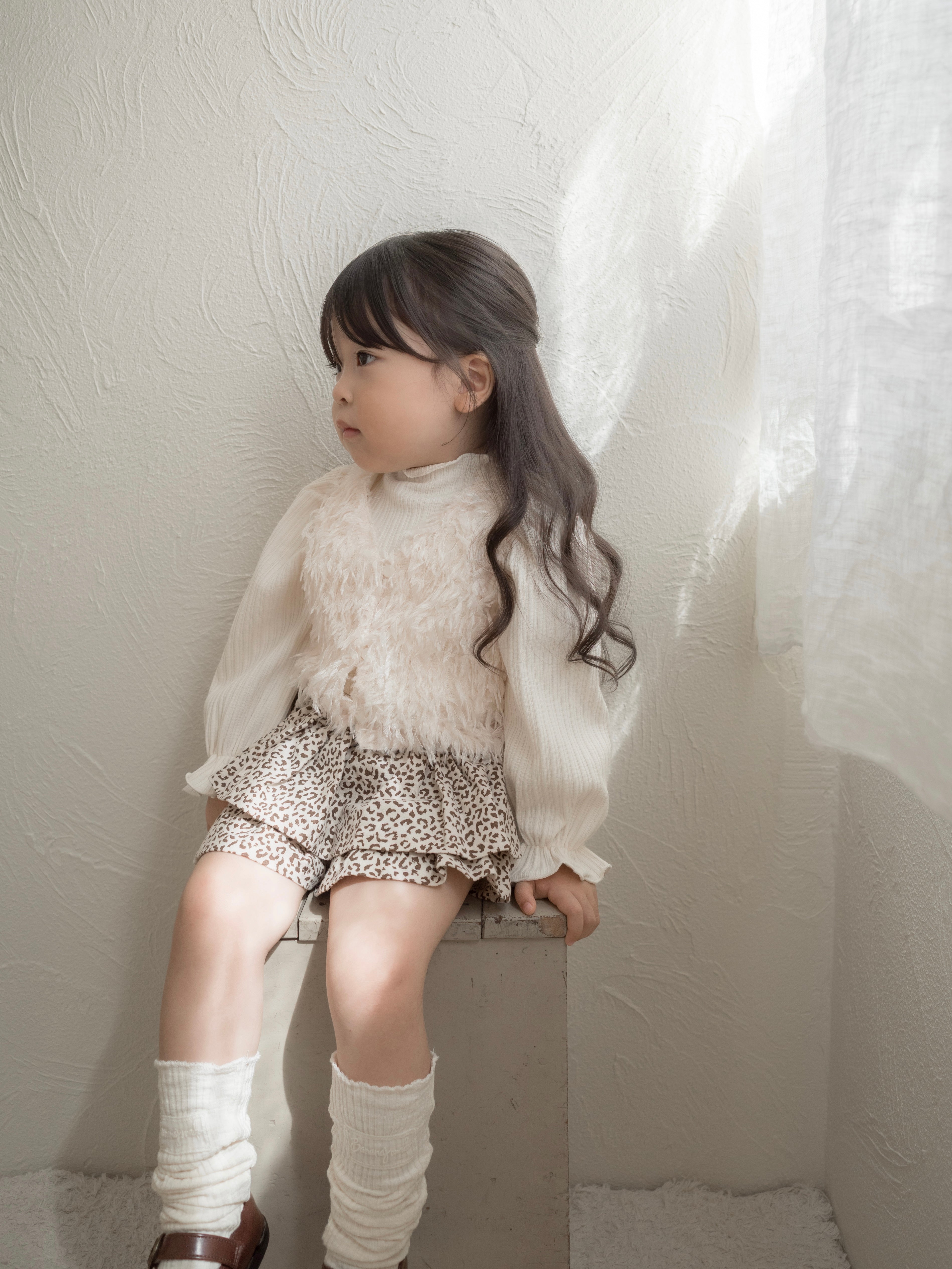 *Noeul.made* Chaton fluffy vest (baby & kids)