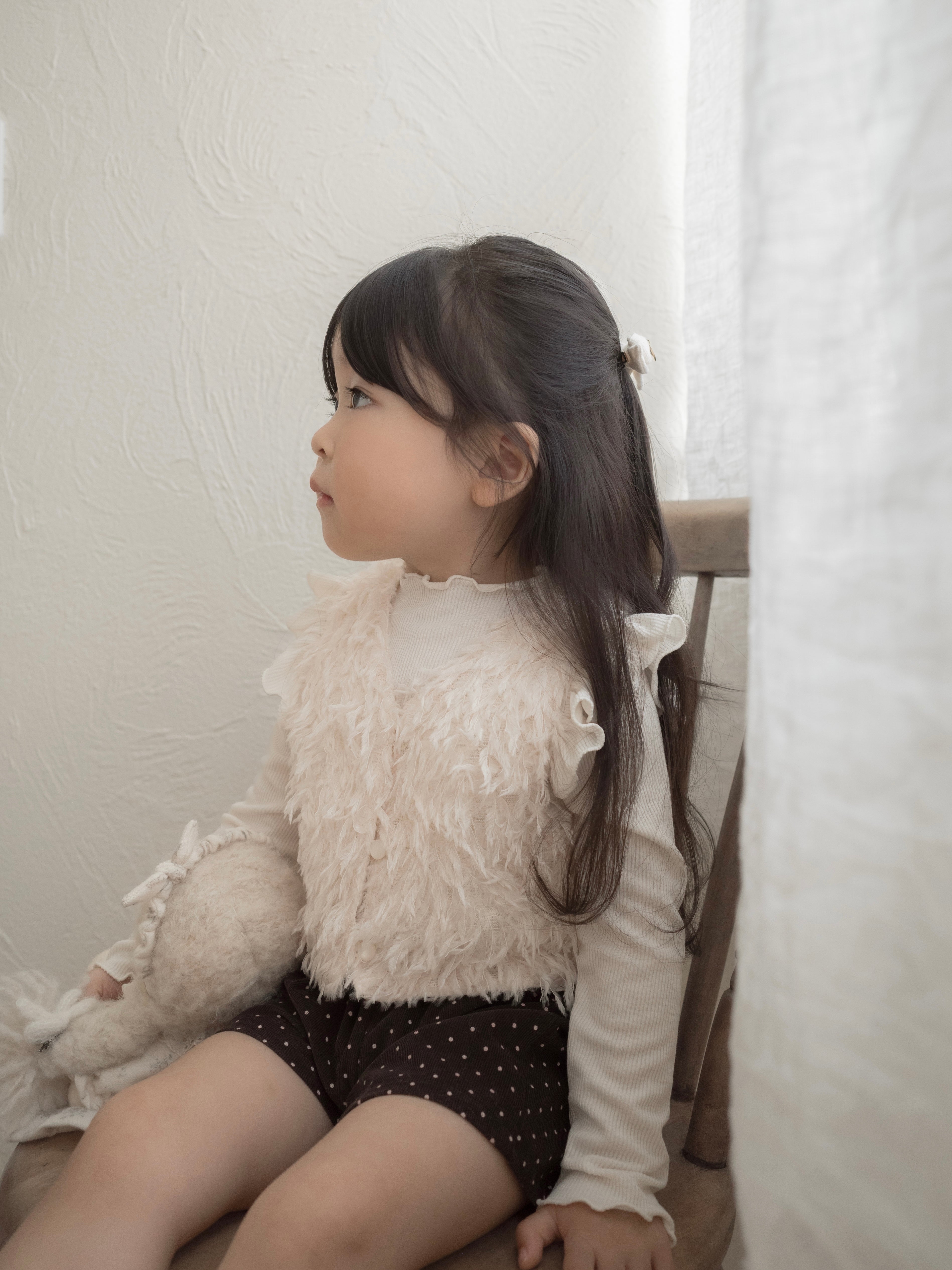 *Noeul.made* Chaton fluffy vest (baby & kids)