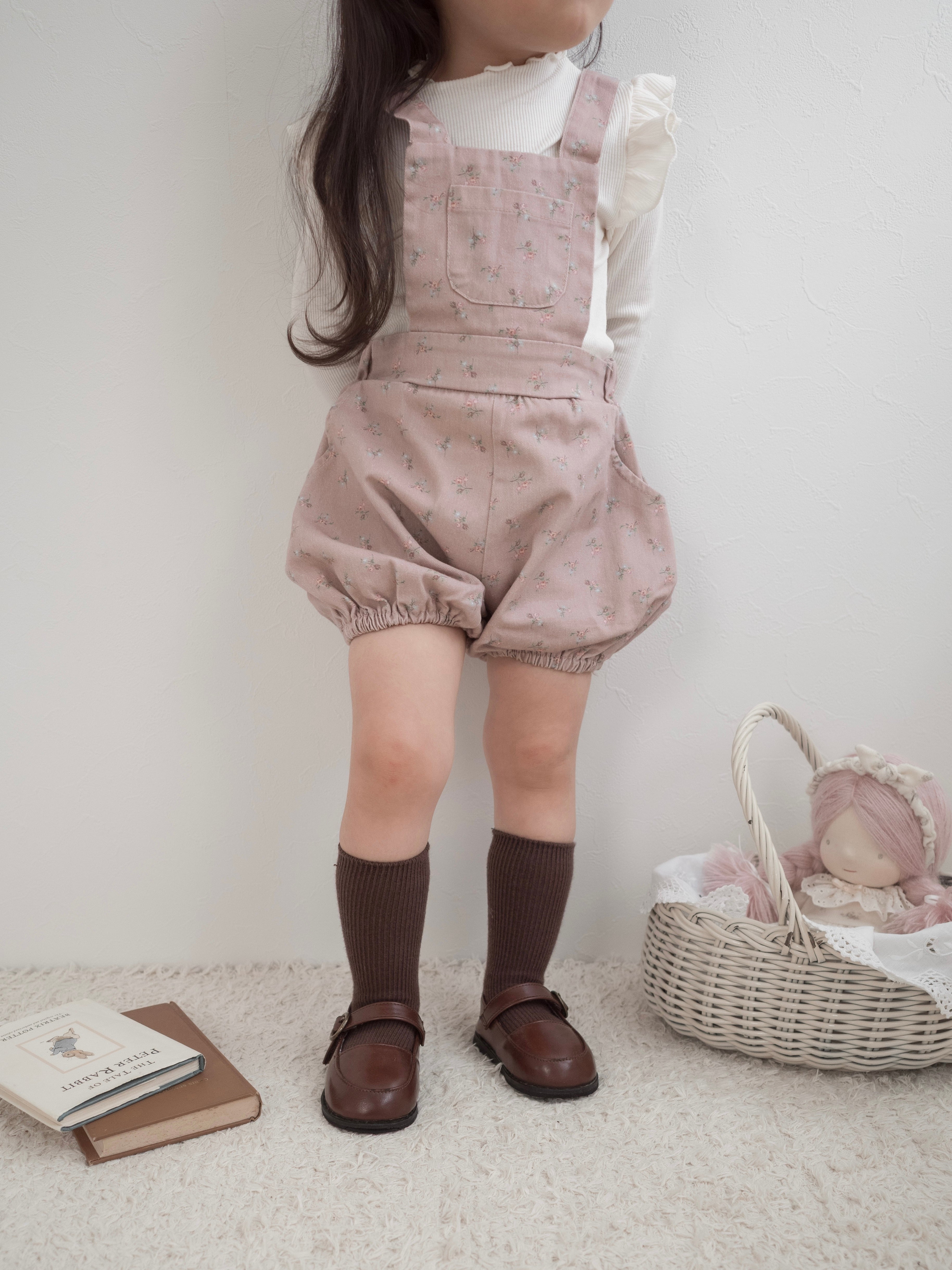 Pumpkin Suspender Pants