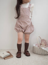 Pumpkin Suspender Pants