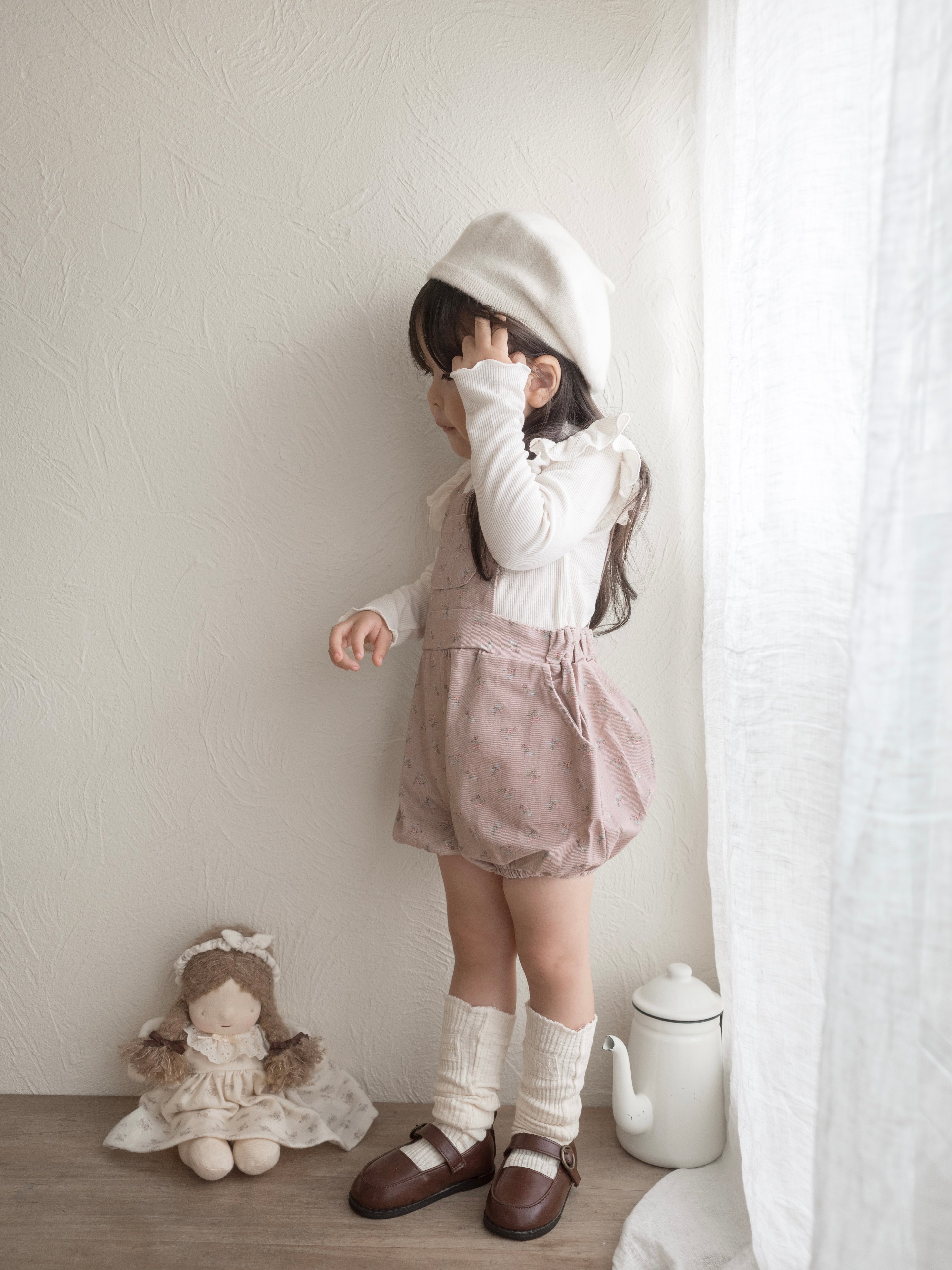 Pumpkin Suspender Pants