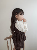 Mellow rib puff tops