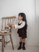 Mellow rib puff tops