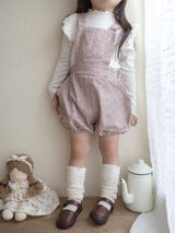 Pumpkin Suspender Pants