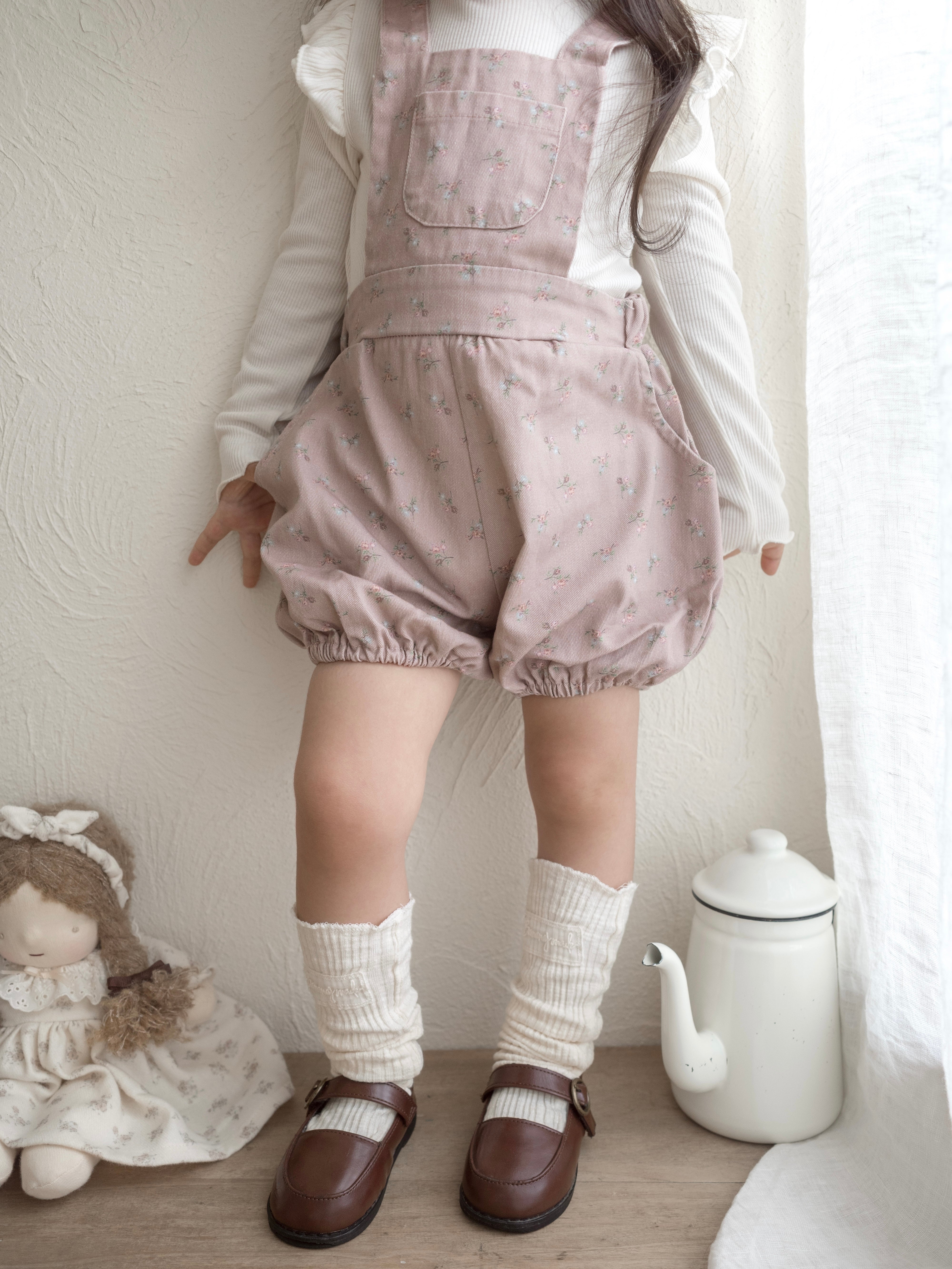 Pumpkin Suspender Pants