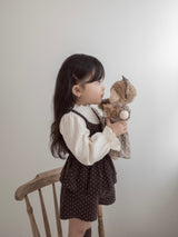 Mellow rib puff tops
