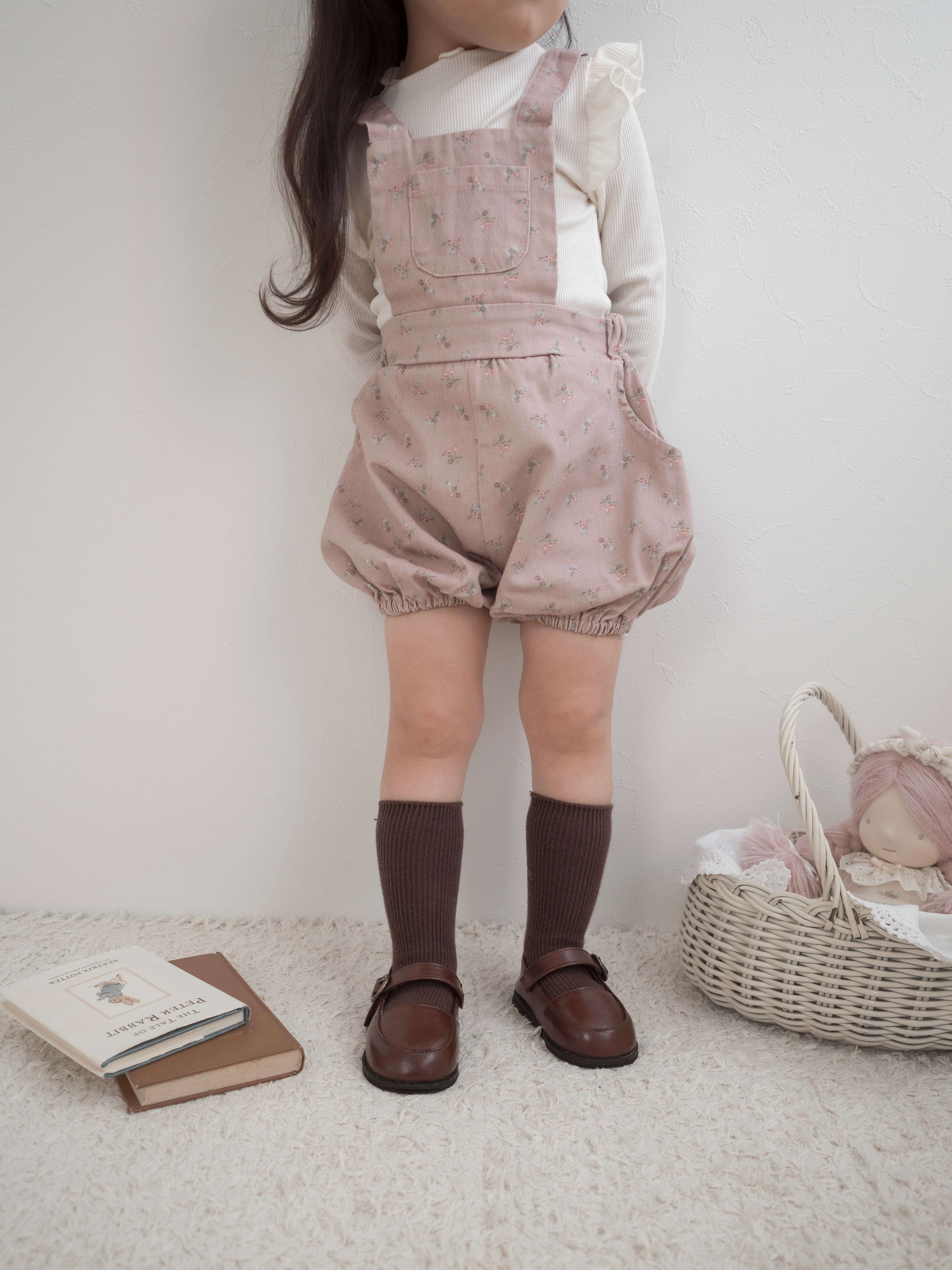 Pumpkin Suspender Pants