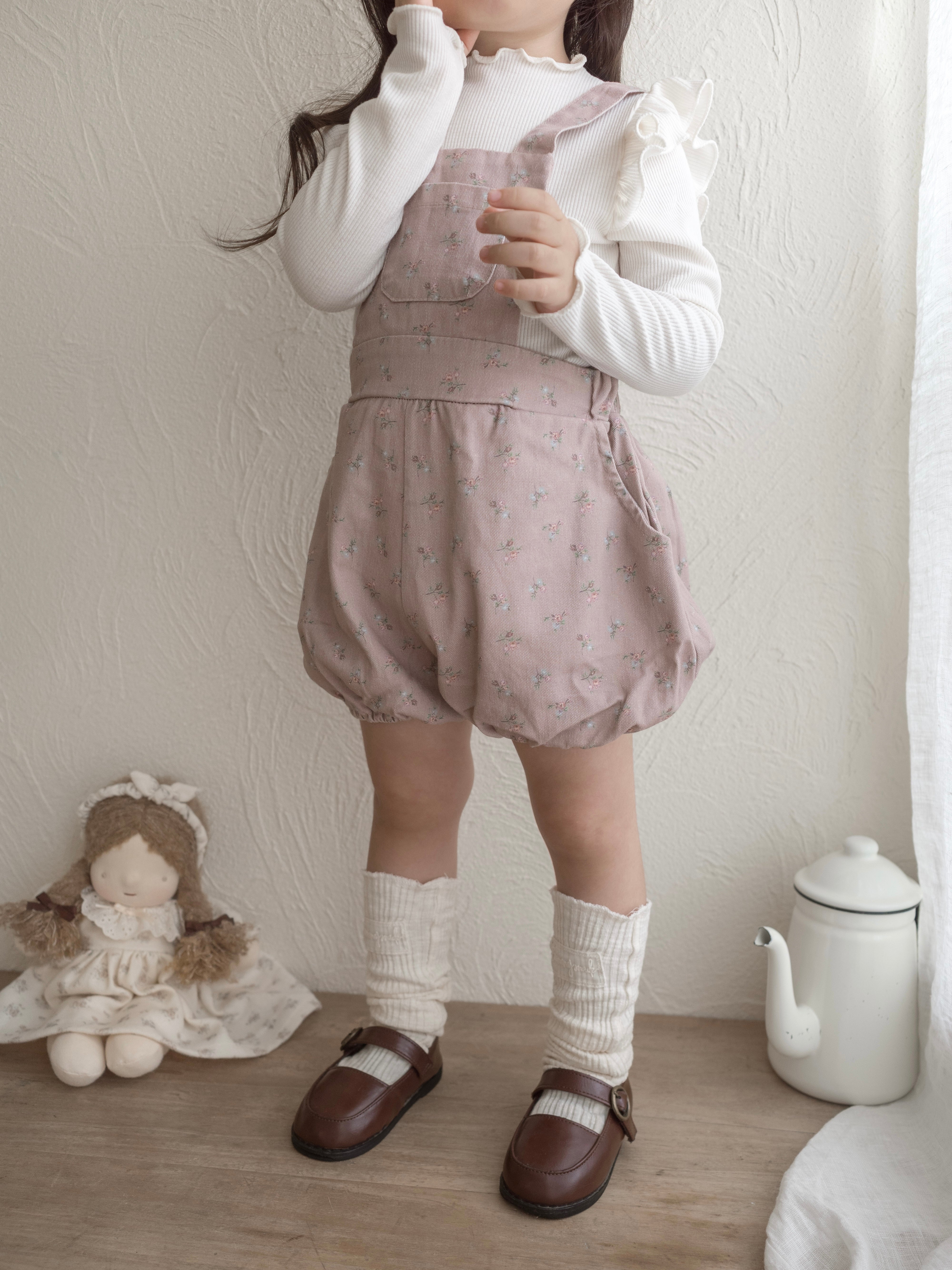 Pumpkin Suspender Pants